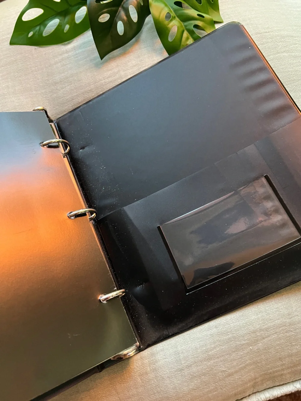 CHANEL Black Academy Binder with educational materials